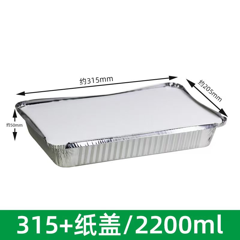 Cena especial caja de lata fiesta picnic camping plato de comida desechable grueso grande pastel de frutas plato de comida cocinada