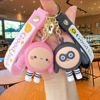 Cartoon cute keychain, pendant for beloved, car keys, doll, new collection, Birthday gift