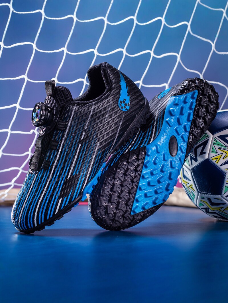 Zapatos de fútbol transfronterizos de alto perfil para hombres TF zapatos de entrenamiento antideslizante transpirables para niños zapatos de césped profesionales para estudiantes image 4