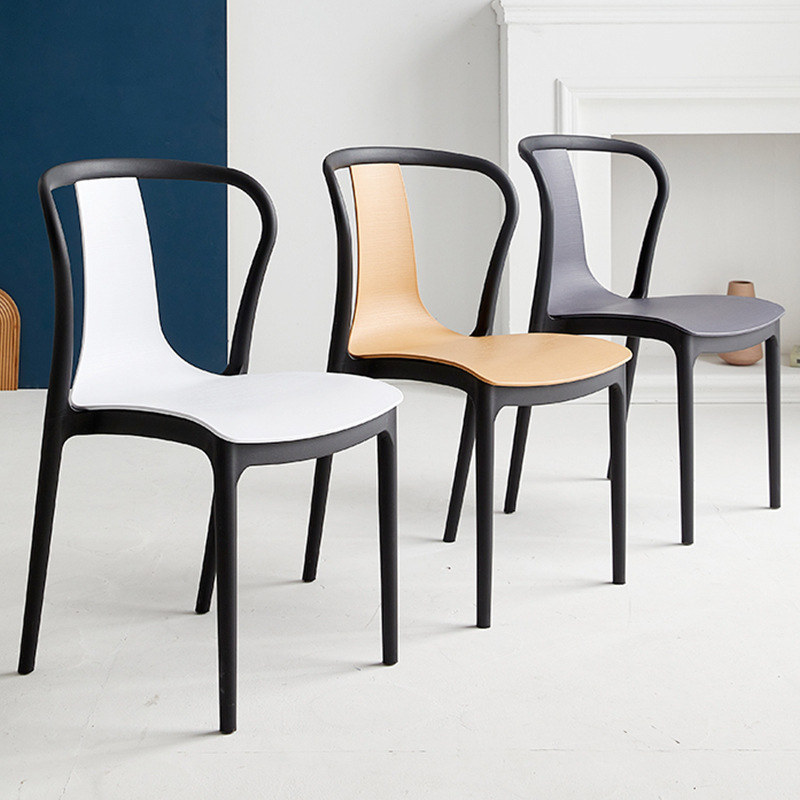 Home Dining Chair, Hotel Reception Leisure Chair, Conference Exhibition Chair, Dormitory Study Desk Chair, Modern and Simple