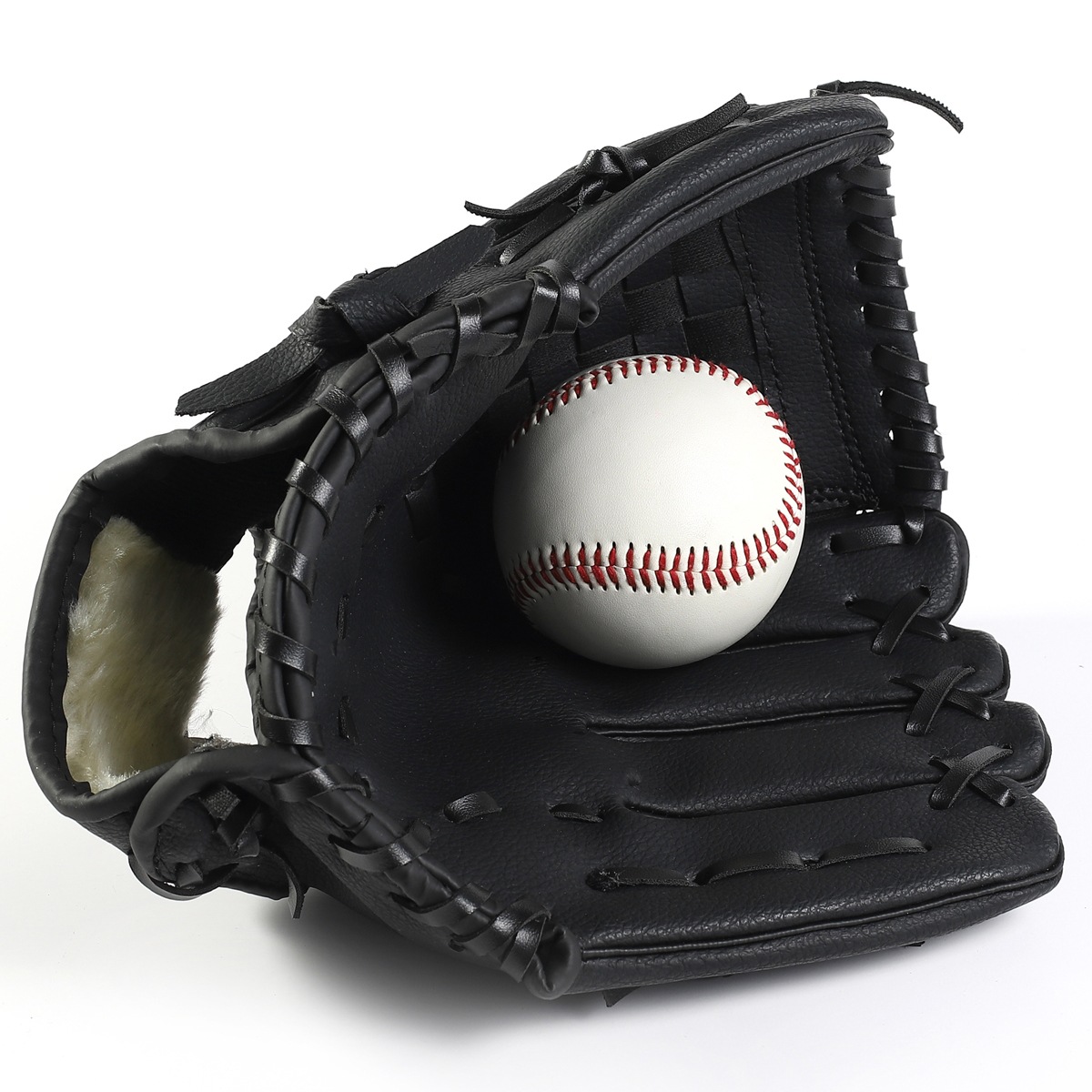 Thickened infield baseball gloves, suitable for children, teenagers, and adults. Factory direct sales from the source factory.