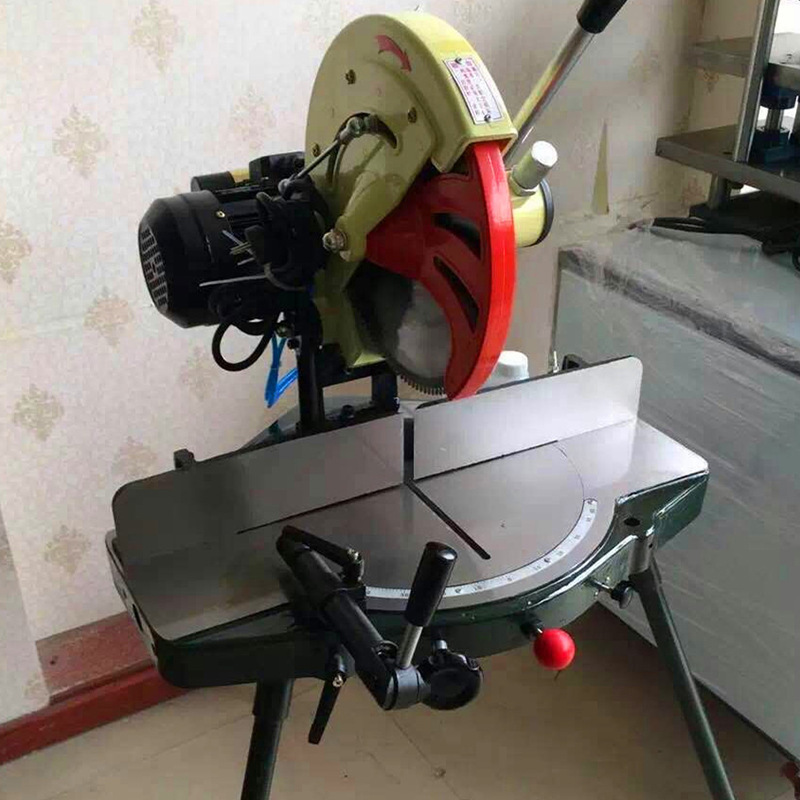 供应铝型材转盘锯12寸14寸手提切割机圆盘电动木工电锯断桥铝重型