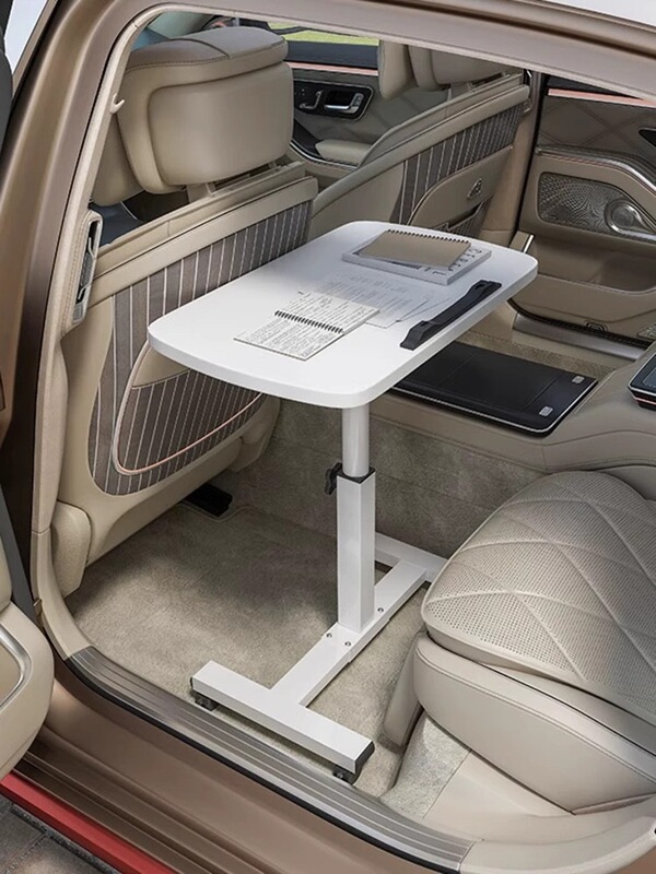 Foldable Car-Mounted Small Table for Front and Rear Seats, Suitable for Eating, Laptop, and Computer Use