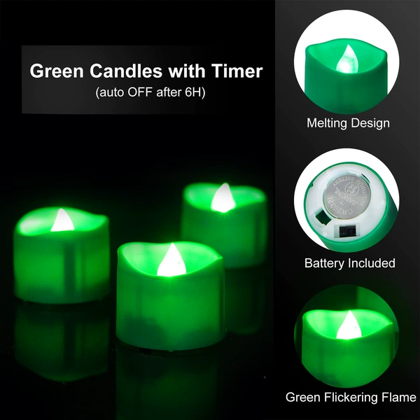 Green shell and green light