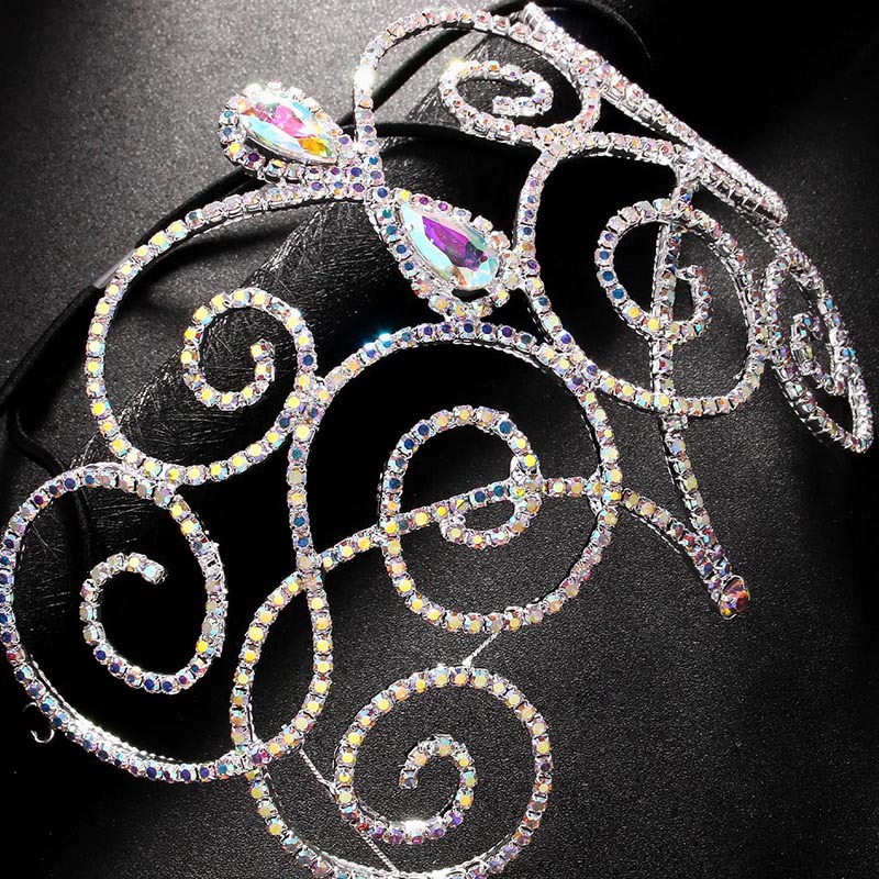 Ventas transfronterizas calientes de color geométrico cinturón de cabello bohemia diamante bandas de cabello accesorios de moda Headwear