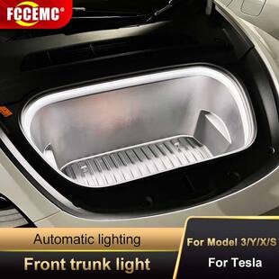 Suitable for Tesla 18-25 Models 3/Y/S/X Front Trunk Brightening Light with Led Car Lights Original Car Non-Destructive Installation
