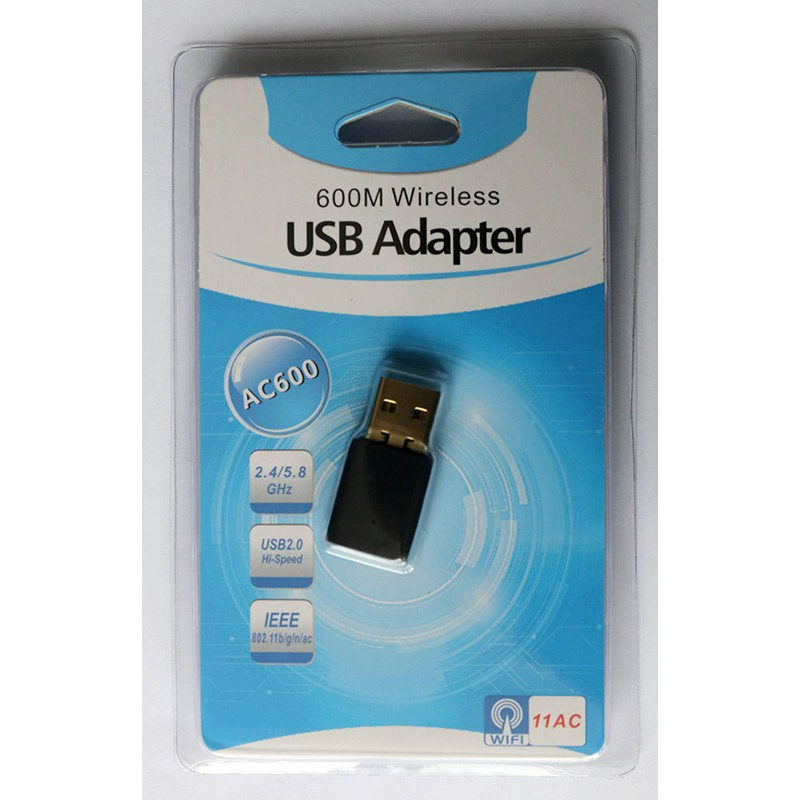 Double -frequency wireless network card 600Mbps 802.11ac high -speed Internet wireless receiving/transmitter