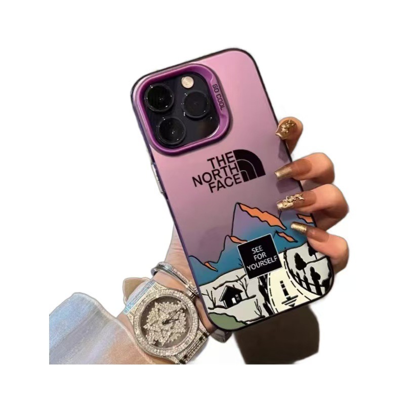 Funda para teléfono móvil iphone16 de estilo europeo y americano Apple 15promax nuevo estilo 14 anti-caída 13 marca de moda 12 personalidad 11