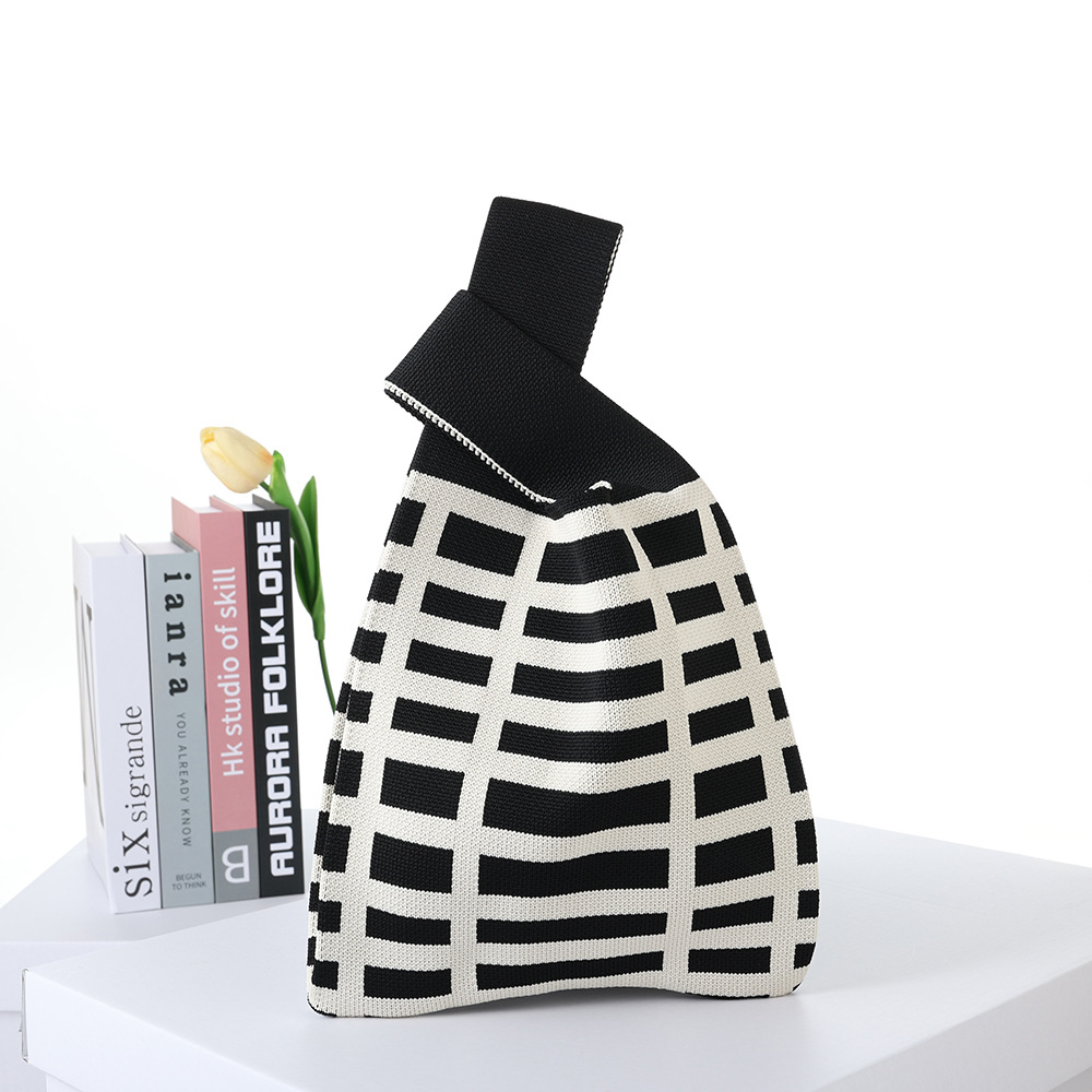 2024 Flying Weaving Bag Tote Bag Versión coreana del nuevo bolso de mano de moda Fabricante de bolsas de compras casuales de gran capacidad para estudiantes