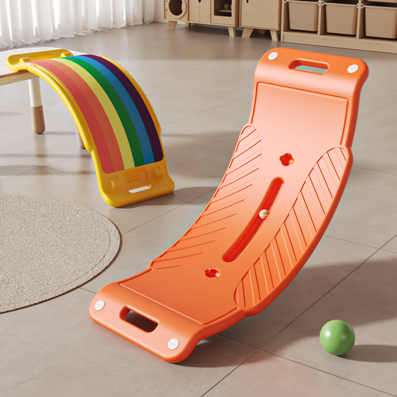 Balance Board Smart Board Children's Seesaw Variable Bending System Training Indoor Household Baby Balance Beam Toy Balance Board Smart Board Children's Seesaw Variable Bending System Training Indoor Household Baby Balance Beam Toy