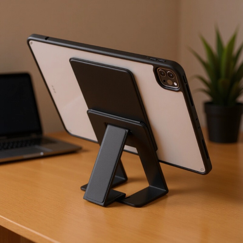 Air7 Transparent Case with Elevated Ipad10.2 Stand Ipad10 Protective Case Pro11 Magnetic Detachable Air10.9