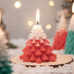 クリスマスツリーの香りのキャンドル、クリスマスの雰囲気の装飾、イベントギフト、手作りの屋台の香り、クリスマスの手作り