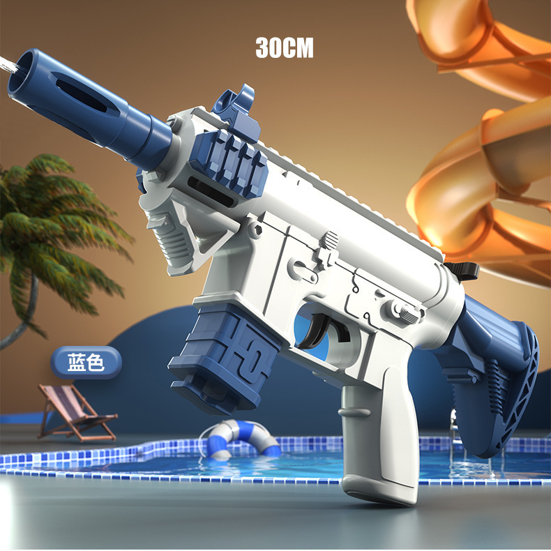 Verano transfronterizo M416 pistola de agua de gran capacidad de acoplamiento de agua recarga manual juguete de regalo de cumpleaños para niños