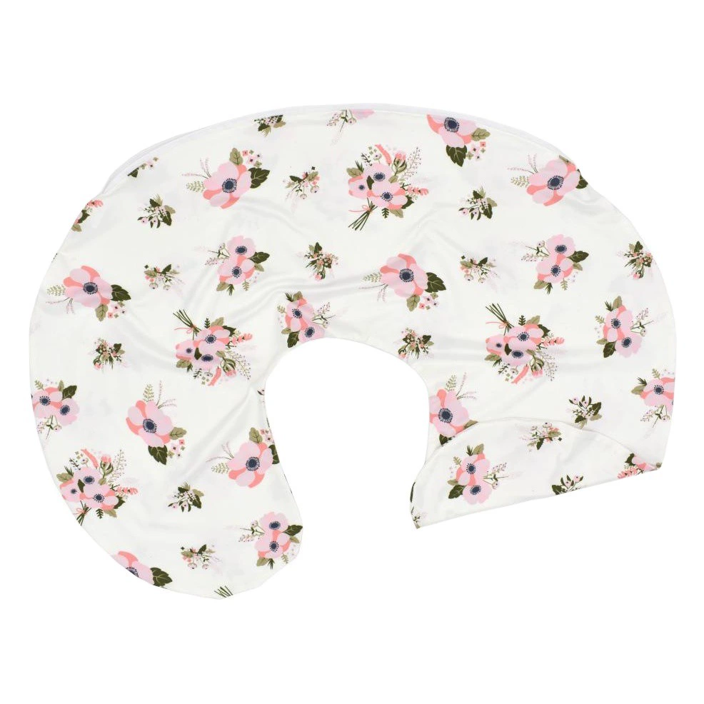 Наволочка для кормления ребенка Amazon с принтом, 2 упаковки, эластичная U-образная наволочка для грудного вскармливания, многофункциональная Съемная наволочка