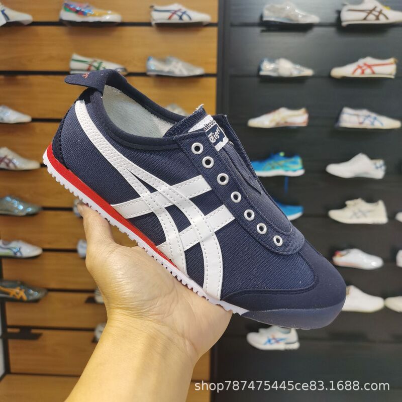 莆田 タンバウザー MEXICO66 SLIP-ON マカロンカラー 防水キャンディーキャンバスシューズ カジュアル スリッポン|undefined