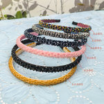 甜美四排造型水晶防滑头箍压发发卡头饰成人儿童韩版手工水晶发箍