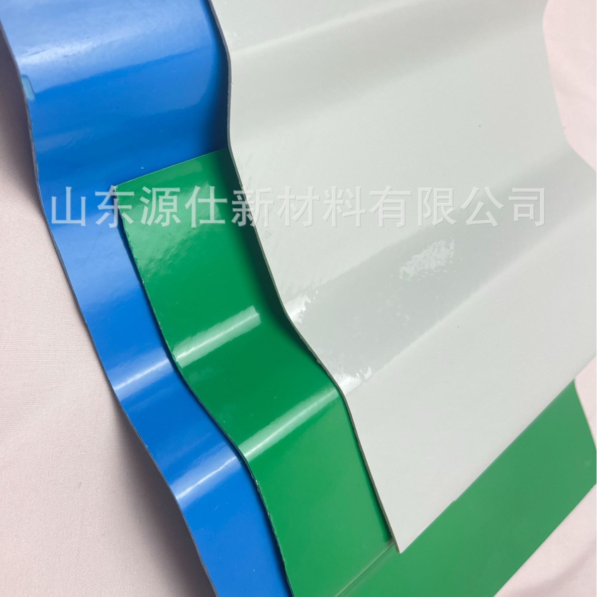 玻璃钢采光瓦透明瓦3.0mm玻璃钢屋顶波浪瓦耐酸碱FRP防腐瓦