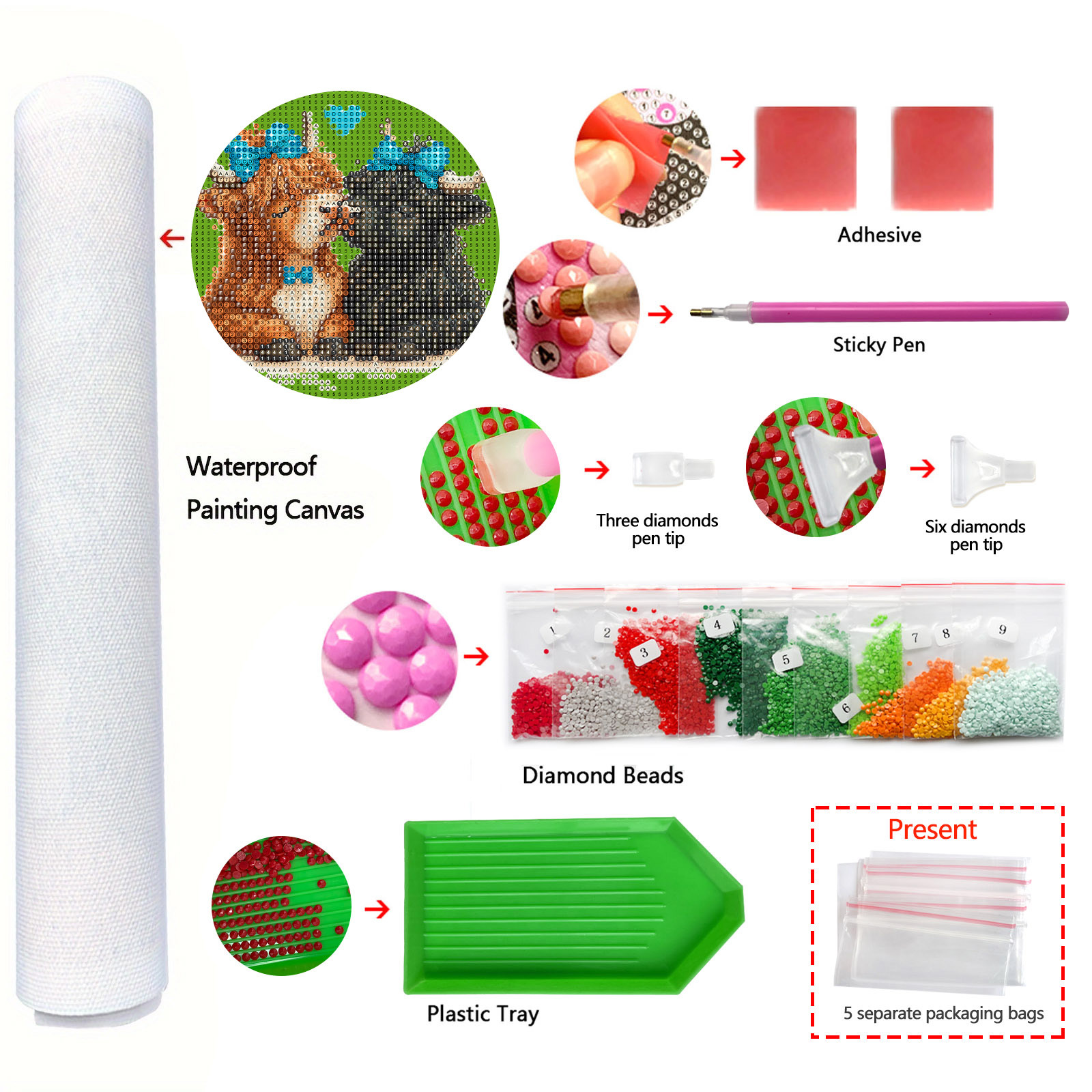 Pegatinas de diamantes, pinturas de diamantes, parejas, vacas, pegatinas hechas a mano, pinturas de diamantes, pegatinas de resina de alta calidad para niños, artefactos de descompresión de bricolaje