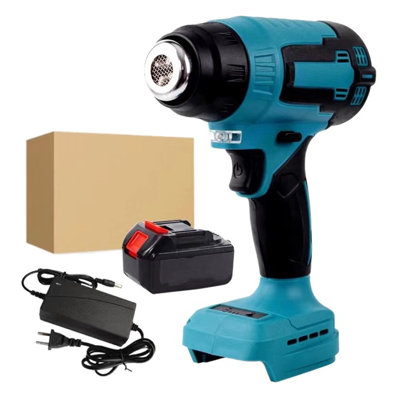 Venta al por mayor multifuncional inalámbrico litio eléctrica pistola de aire caliente pequeña reparación inalámbrica pistola de aire caliente pistola de soldadura de plástico película Termocontraíble image 1