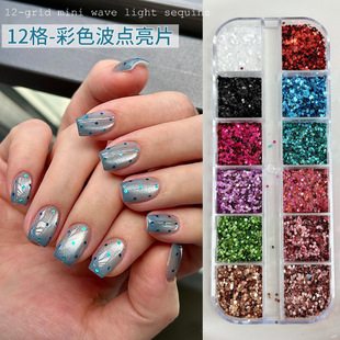 ���ײ��c��Ƭ12ɫ�����Ʒ1mm�A�c��С���diy���ϴ������b����