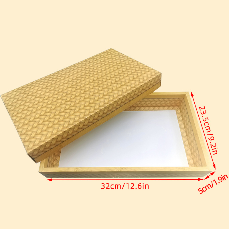 판지/골판지, 대나무 직조 패턴