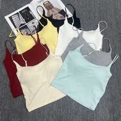 702 # 生放送で起爆したストラップのベスト女性の一体カップの簡単な美背は肩ベルトを調節して痩せて下着を打つことができる