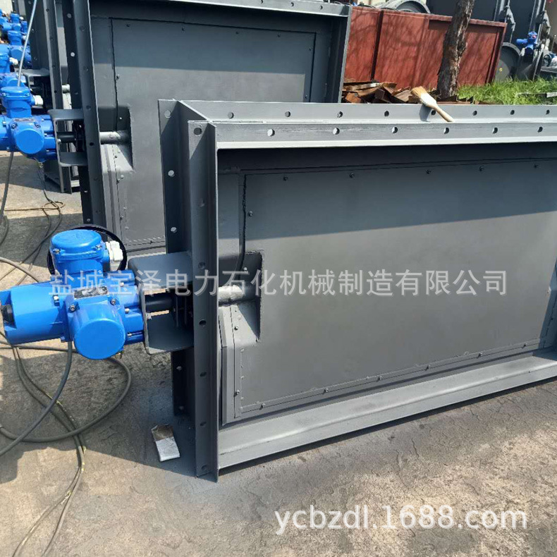 厂家直供 专业生产方风门 电动方风门 新型烟道挡板门 可出图确认