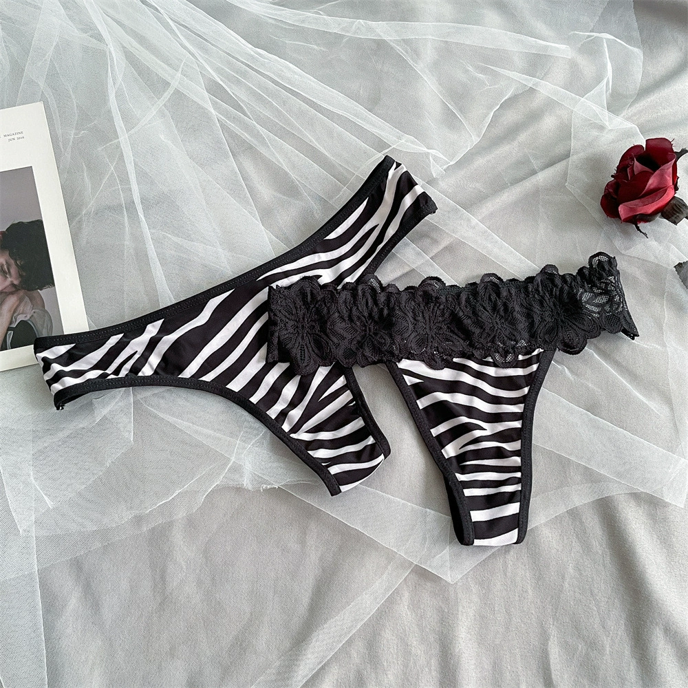 Sexy breathable lace zebra, pants, trousers, for import