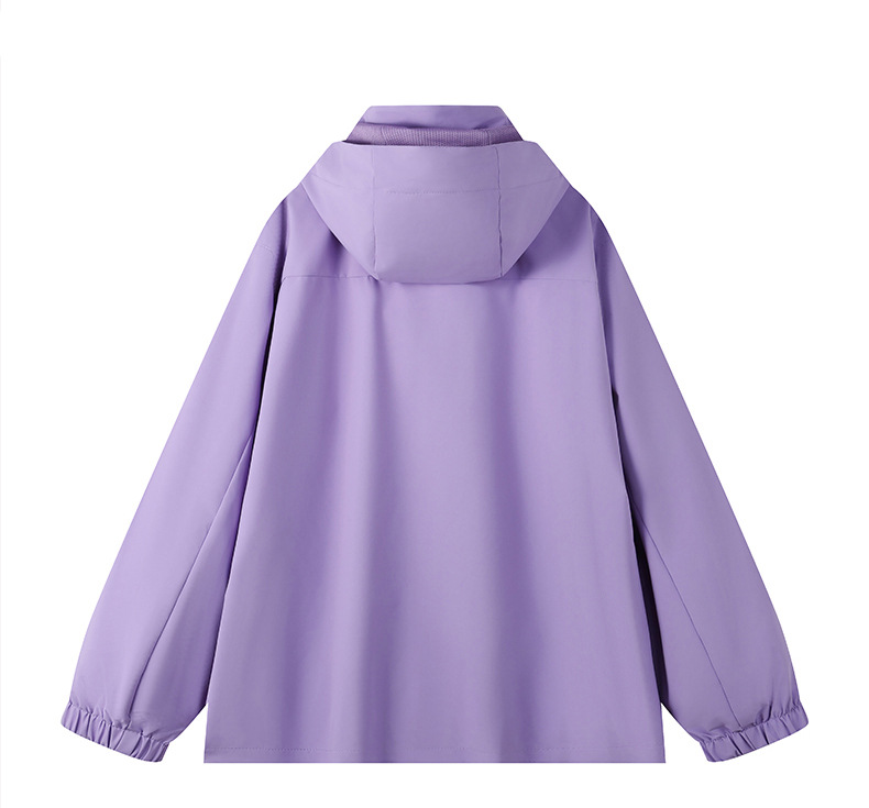 Herren Herbst Herren Kapuzenjacke Winddicht und Wasserdicht Sturm Pärchen Lockere Freizeitjacke Trendy Top_voghion.com
