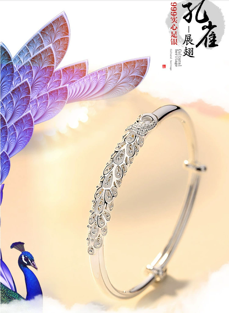 Медно-серебряная лёгкая серебряная bracelet, тонкая плетение, серебро 999 образец, оптовая продажа