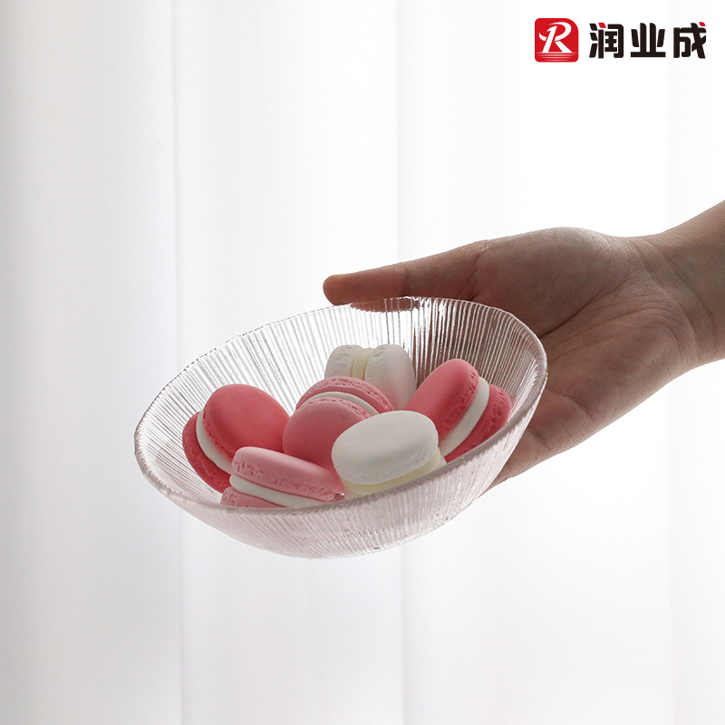 Kung Fu High -temperature glass bowl transparent fruit salad bowl…