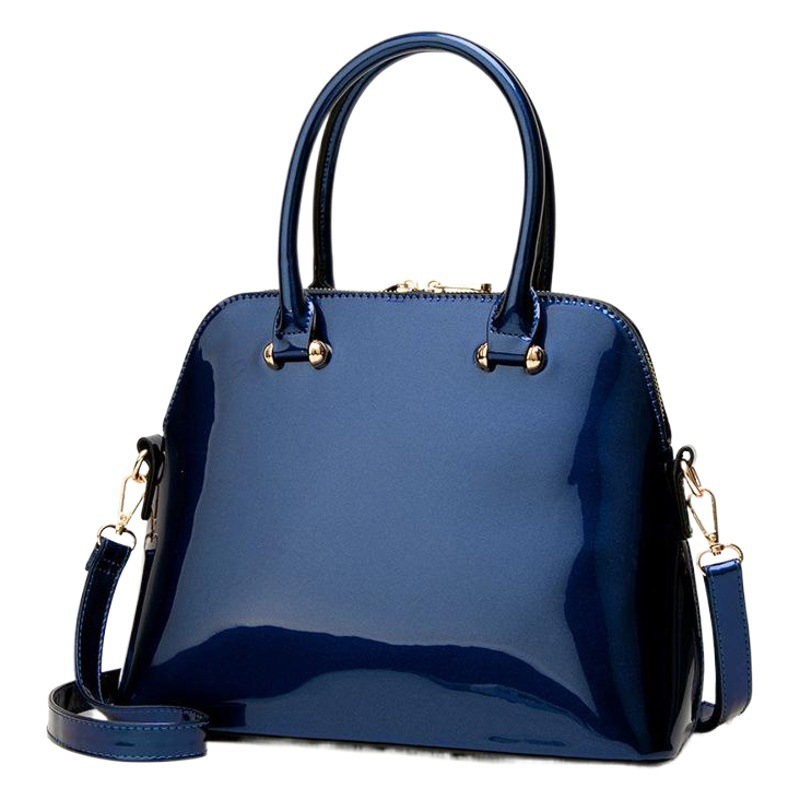 Bolso de novia de la boda 2022 verano y otoño nueva moda brillante charol bolso de las mujeres bolsa de mensajero bolso de hombro del todo fósforo