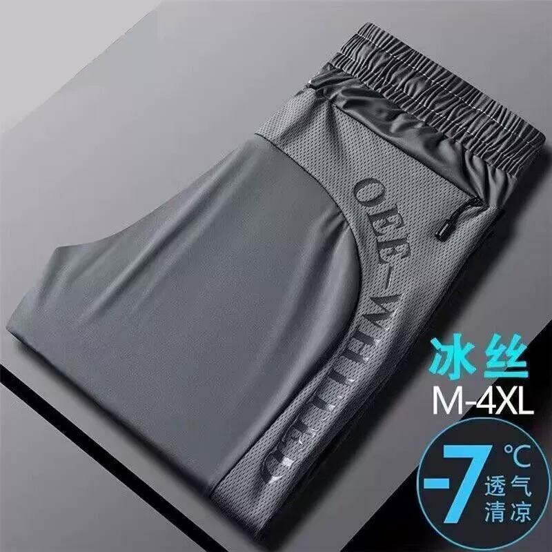 2025 летний кондиционер быстрореиссушенные молодежные шорты большого размера брюки для мужчин Летние шорты для мужчин свободные спортивные брюки