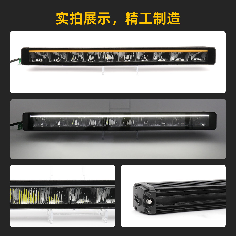 Off-Road Vehicle Led Strip Spotlights, Hidden Spotlights for Car Grille, Roof Spotlights 24V Ce E-Marked