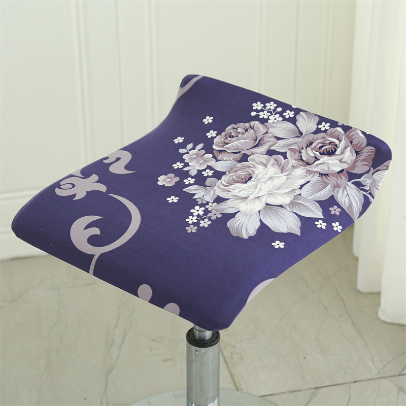 Cajero de recepción Cubierta de silla cuadrada Cubierta de asiento elástica Cubierta de asiento dividida de oficina Cubierta de respaldo de silla giratoria Cubierta de asiento