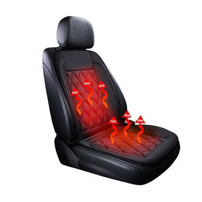 Avtomobil qızdırılan oturacaq yastığı, qış isti elektrikli 12V universal