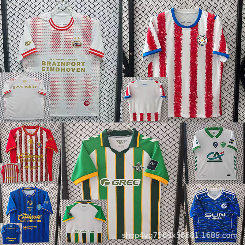 Cross-Border Wholesale 26-27 Niche Fan Edition Adult Short-Sleeve Football Sportswear for Outdoor Training, Customizable with Numbers Cross-Border Wholesale 26-27 Niche Fan Edition Adult Short-Sleeve Football Sportswear for Outdoor Training, Customizable with Numbers