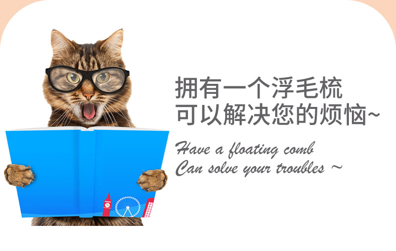 多功能激光逗猫棒宠物梳子