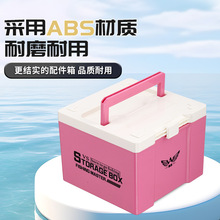 钓箱钓鱼配件收纳箱鱼钩方盒耐磨耐用大容量钓箱渔具手提收纳钓箱