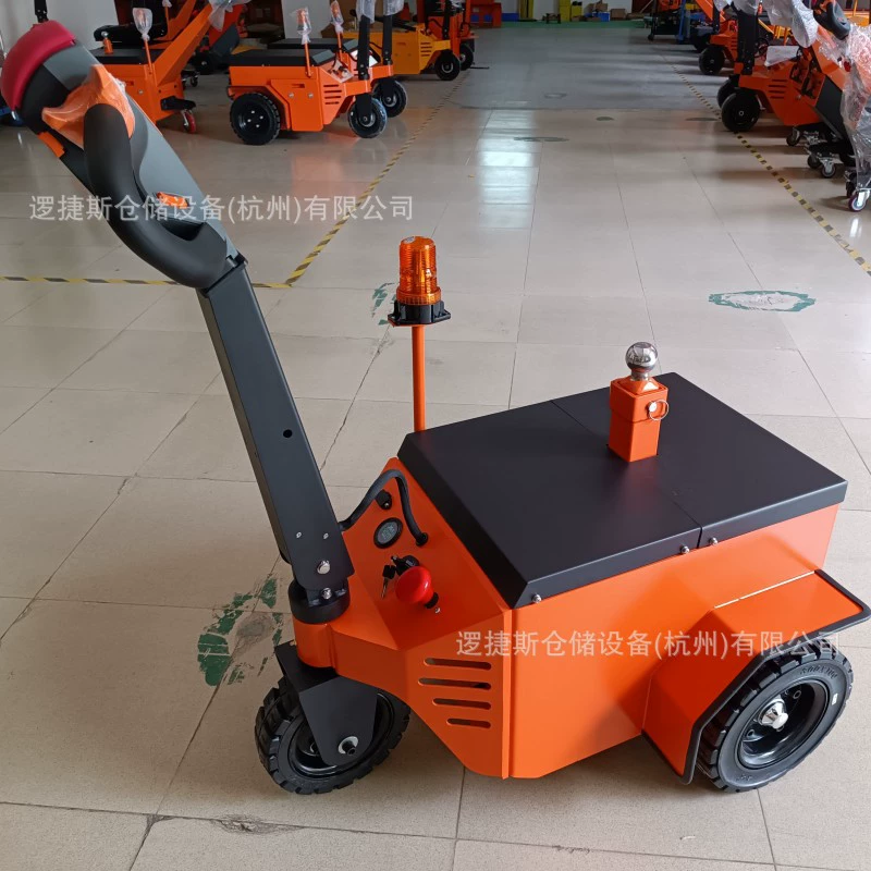 Электрический тракторный прицеп ручной тягач 3,5 тонны электрический грузовик склад аэропорт супермаркет тяговая головка