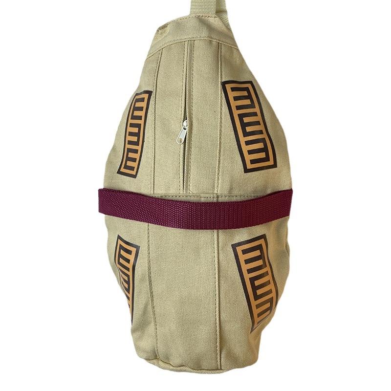 Anime ninja I Love Luo Cosplay lienzo calabaza modelado mochila bolso estudiante mochila