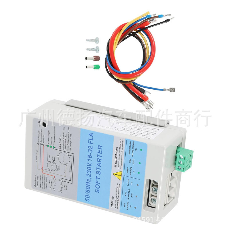 16-32A Soft Starter Is Suitable for 4-7 Ton Ac Power. the Soft Starter Facilitates the Starting of Small Generators