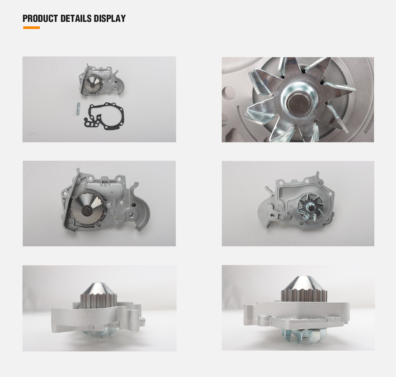 7701478018 is suitable for Renault K7J K7M engine cooling water pump