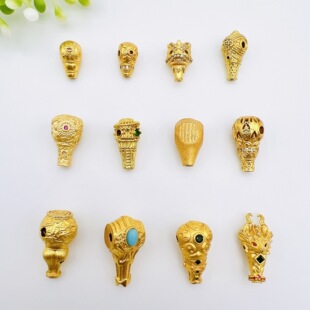 18K��ɫɳ����ͨ���^���� �����ִ�DIY�Ʒ��� �����L�������