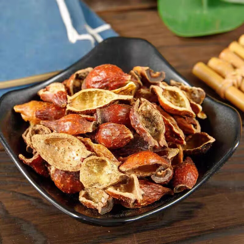 Dried Cherokee Rose Fruit Jin Ying Zi 金樱子 500g Selected Seedless Split Rosa laevigata for Decoction and Herbal Tea specifications