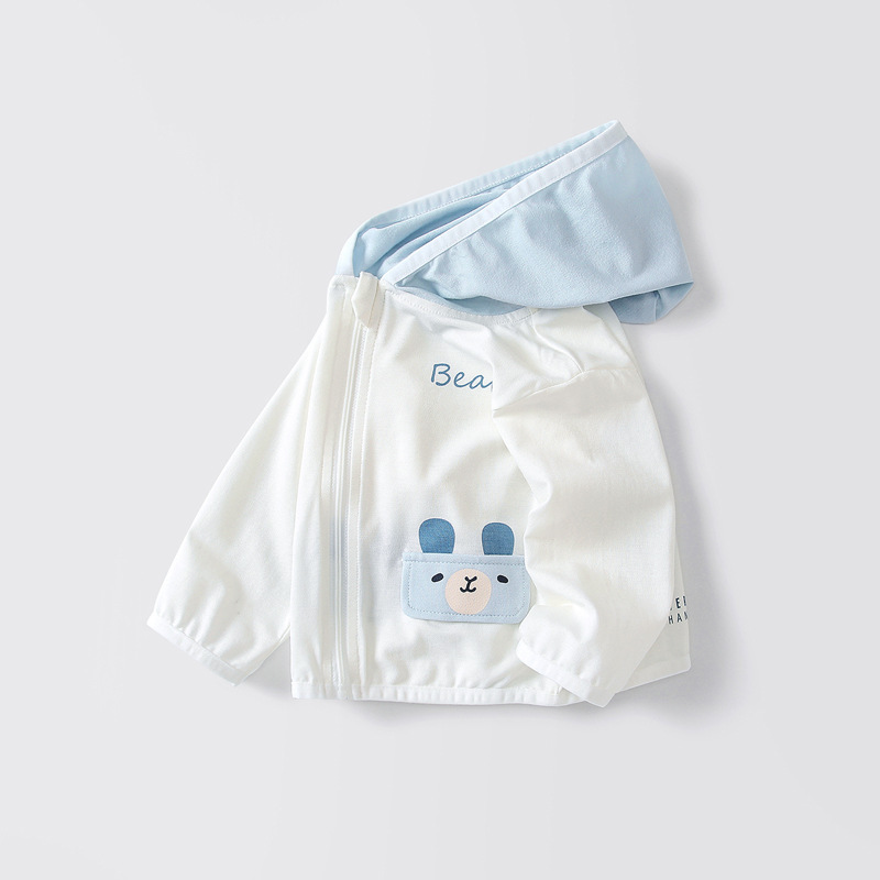 Boys' Jacket Spring 2026 New Style Baby Hooded Cardigan Summer Outfit Infant Summer Sun Protection Clothing Air Conditioning Shirt Clothing Boys' Jacket Spring 2026 New Style Baby Hooded Cardigan Summer Outfit Infant Summer Sun Protection Clothing Air Conditioning Shirt Clothing