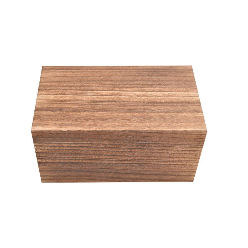 竹木桌面杂物大收纳盒简易口红粉底化妆品收纳盒礼品包装盒天地盖
