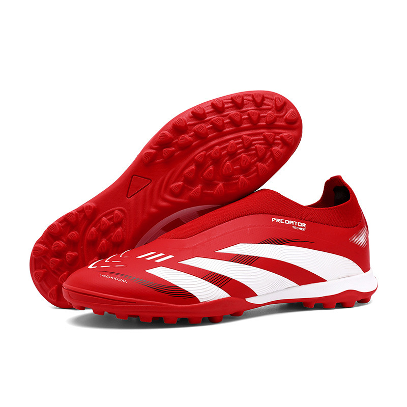 Zapatos de Fútbol con Tacos TF de Corte Bajo de KPU y TPU Antideslizante para Césped Artificial