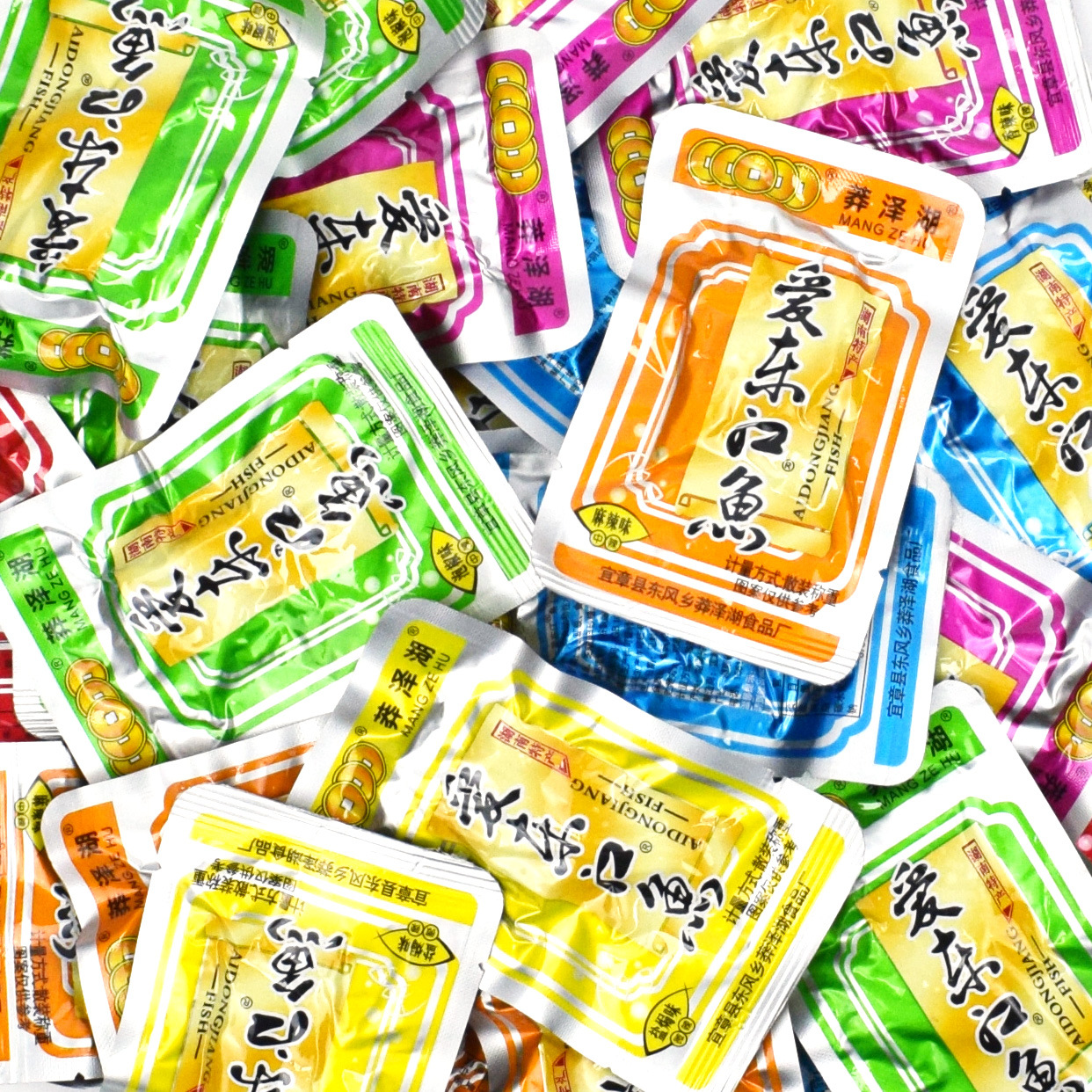 莽泽湖东江鱼500g湖南特产小鱼仔鱼块综合郴州特产香辣鱼即食批发