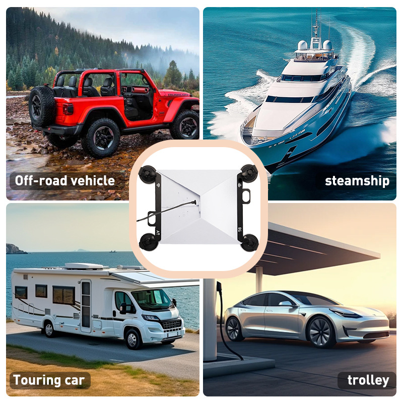 For Mini Devices, Car Suction Cup Mount, Star Mini Car Roof, Sunroof, Front Window, Rear Window Glass Suction Cup Mount